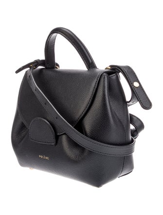 Polène Leather Messenger Bag