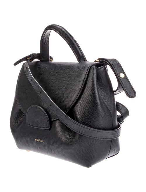 Polène Leather Messenger Bag