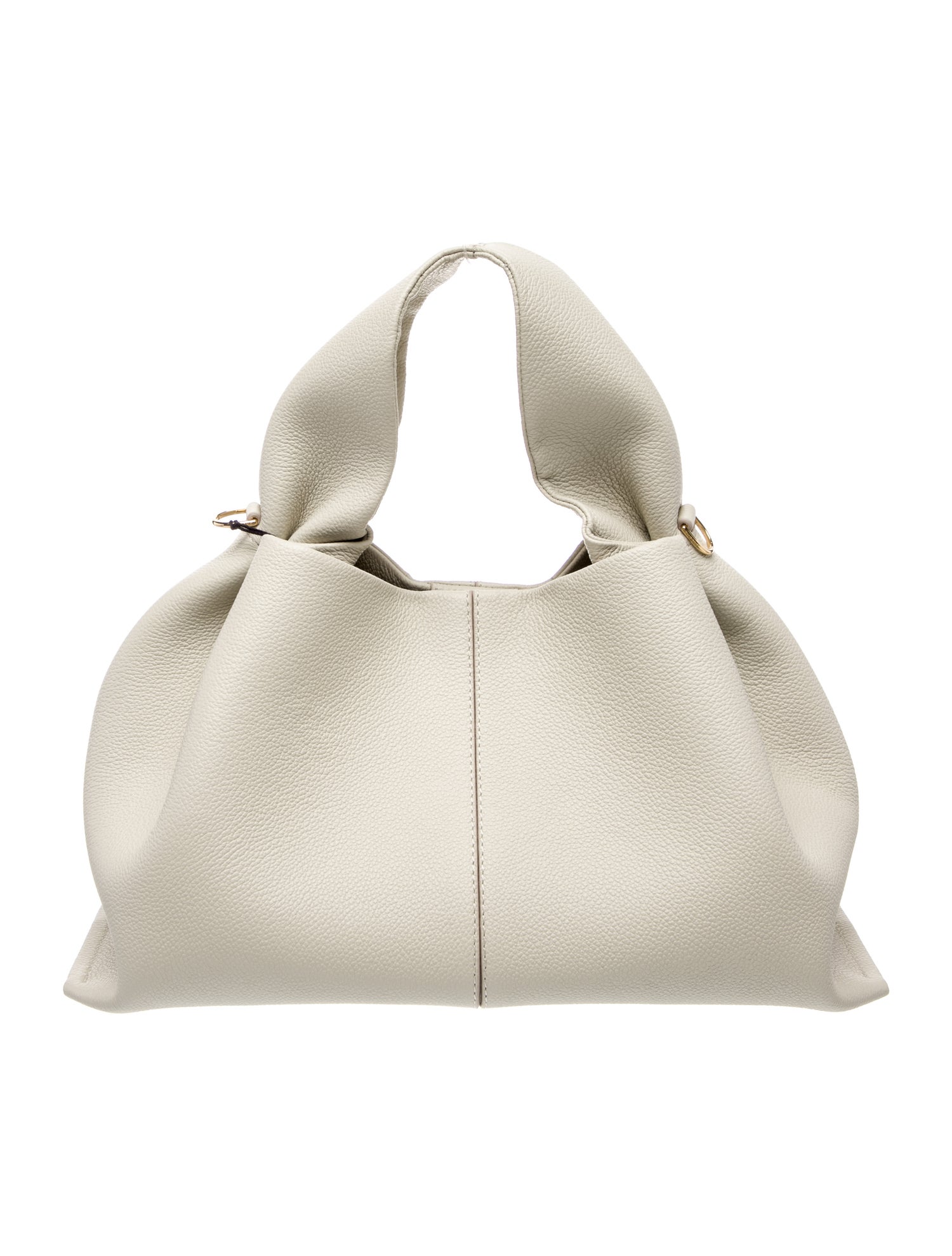 Polène Leather Top Handle Bag