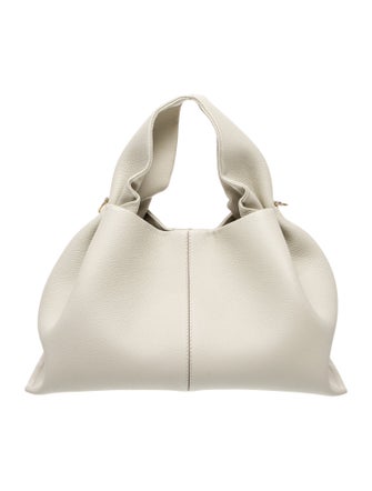 Polène Leather Top Handle Bag