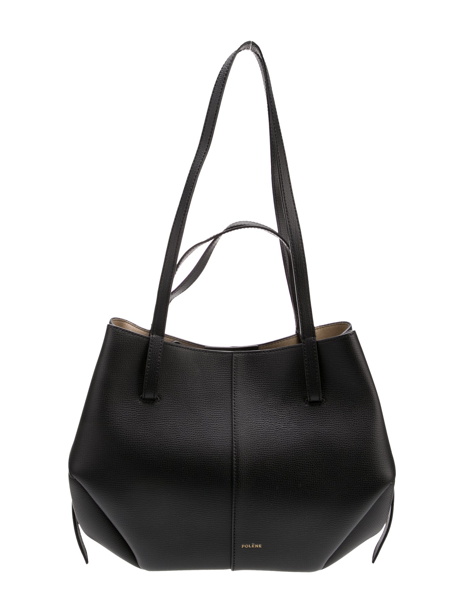 Polène Leather Shoulder Bag