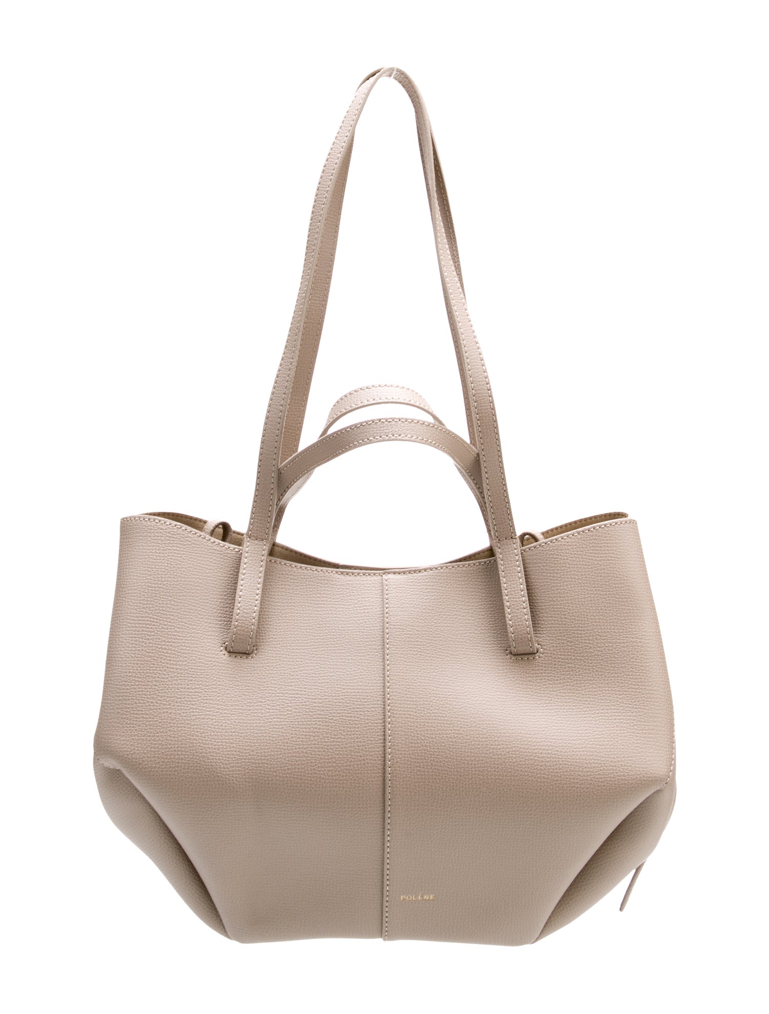 Polène Leather Shoulder Bag