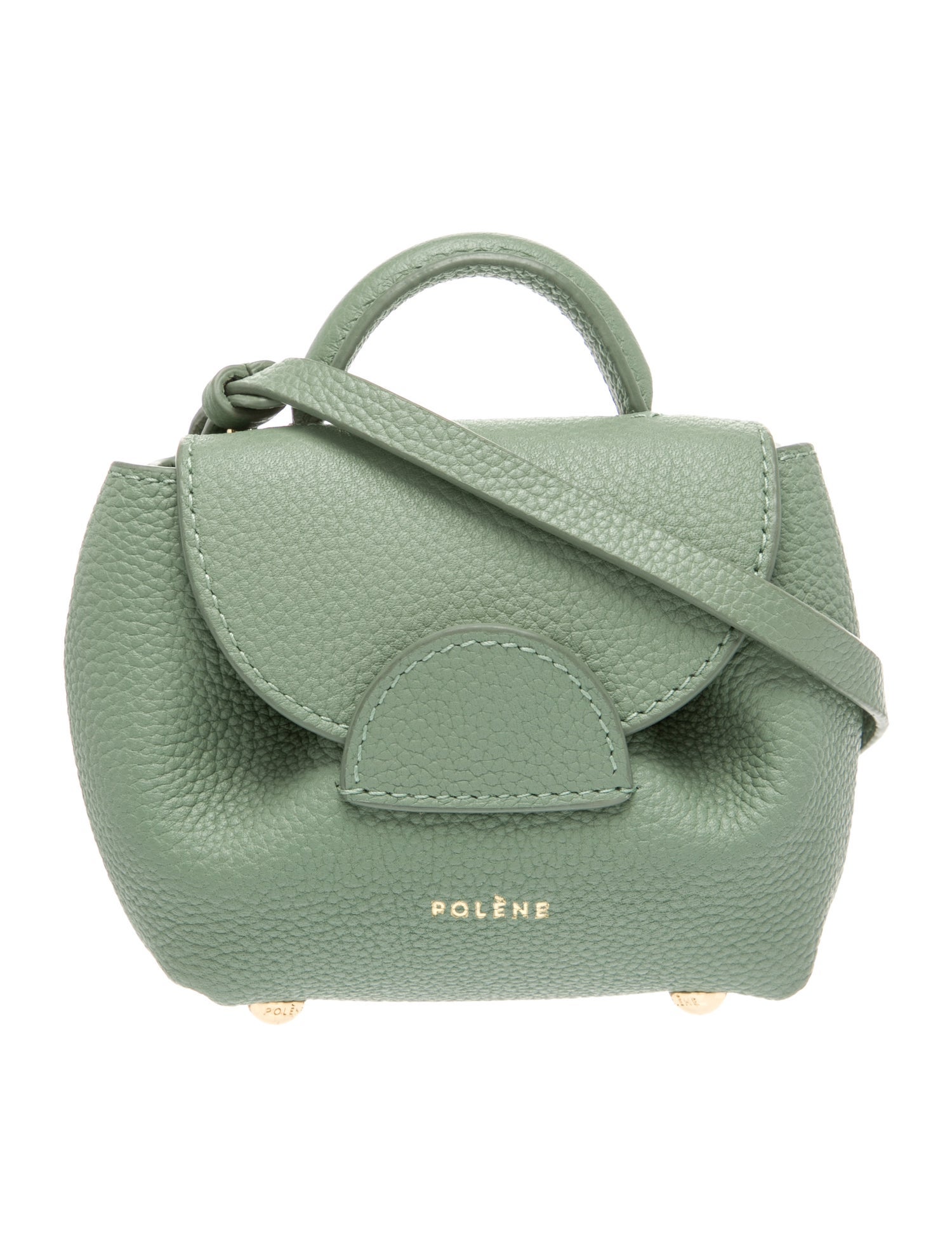 Polène Leather Crossbody Bag
