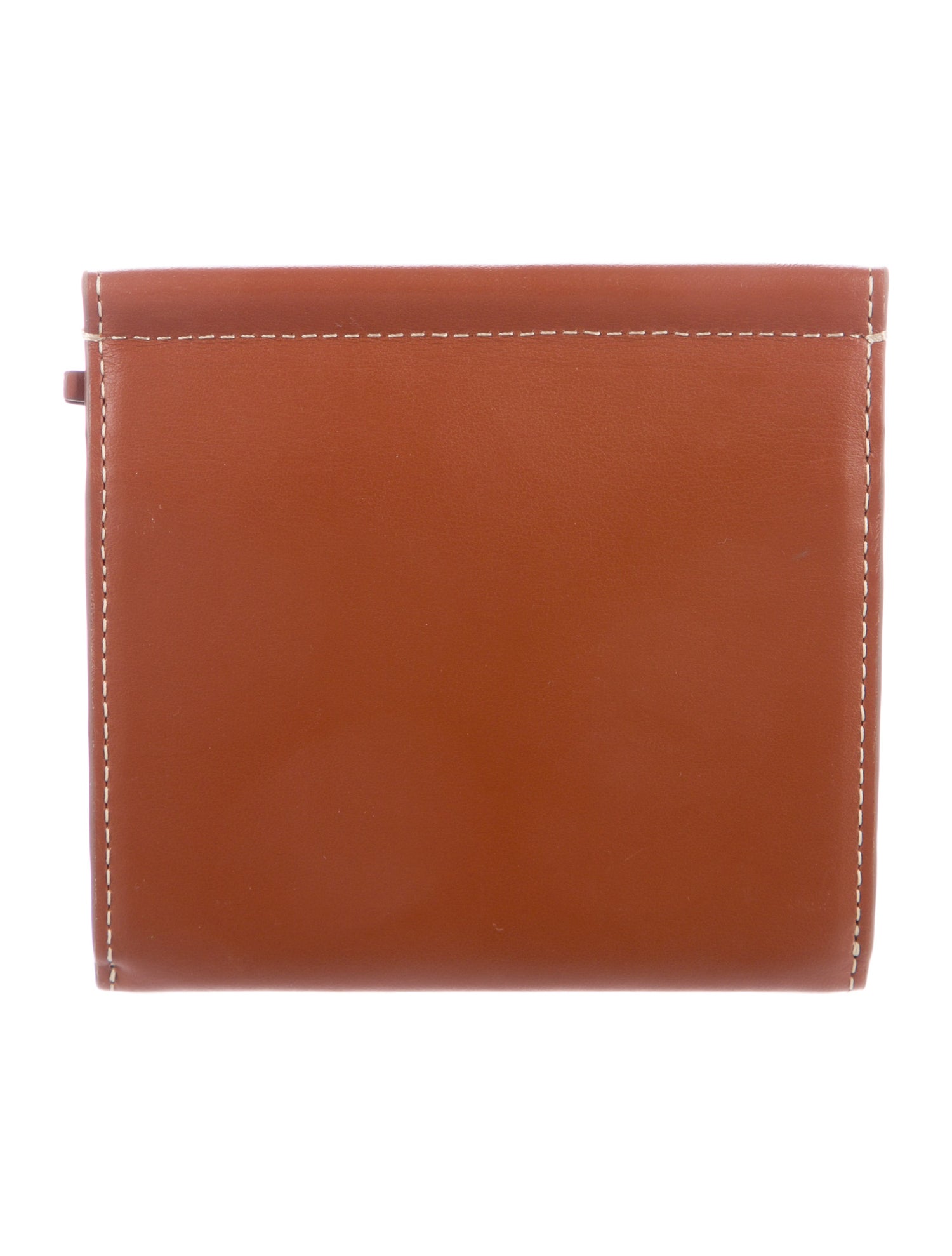 Polène Leather Trifold Wallet