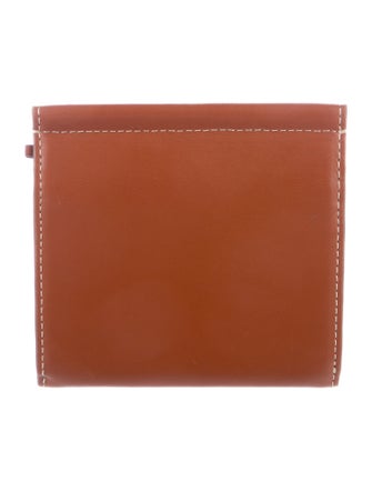 Polène Leather Trifold Wallet