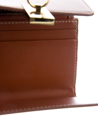 Polène Leather Trifold Wallet