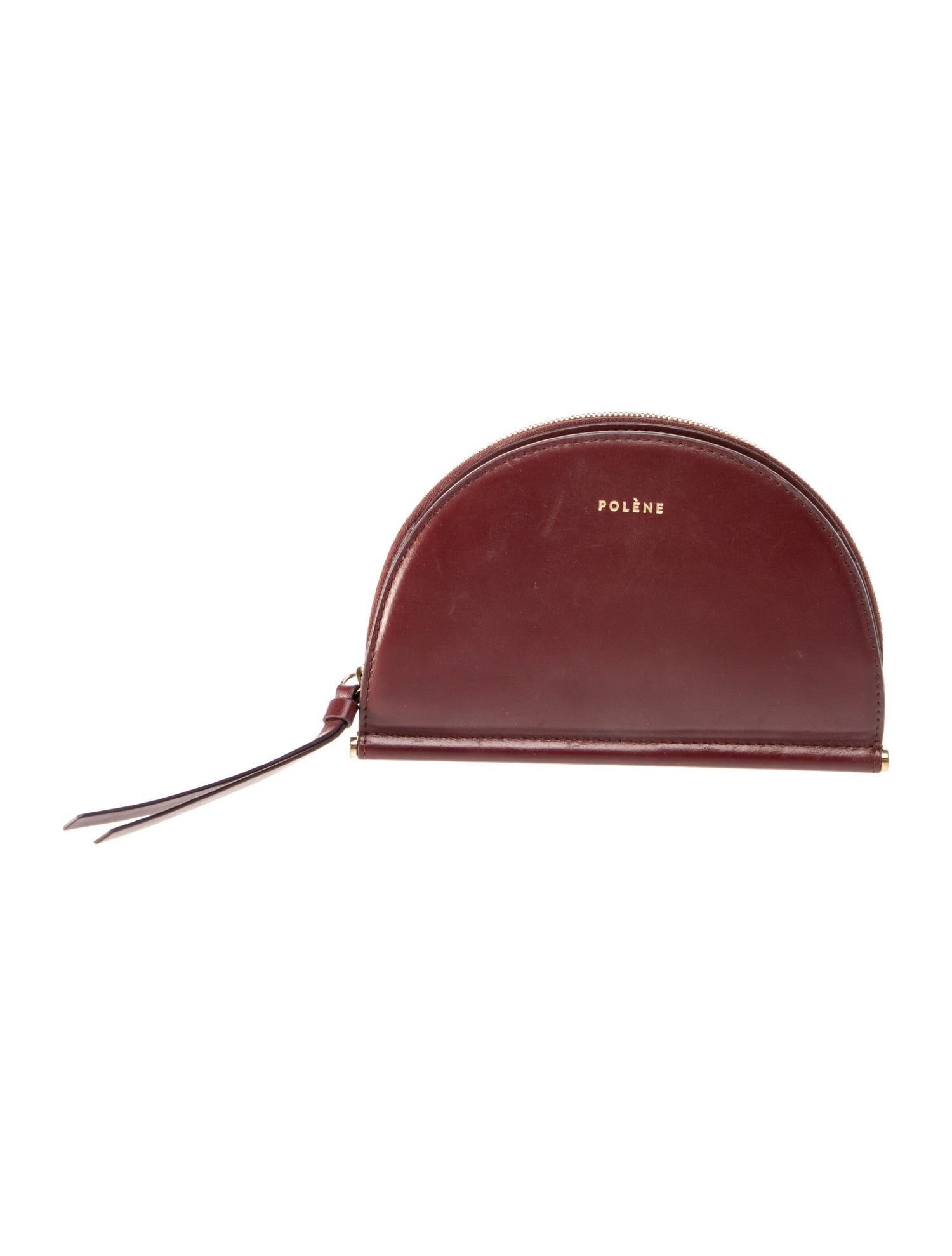 Polène Leather Clutch