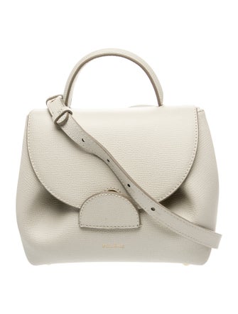 Polène Leather Top Handle Bag
