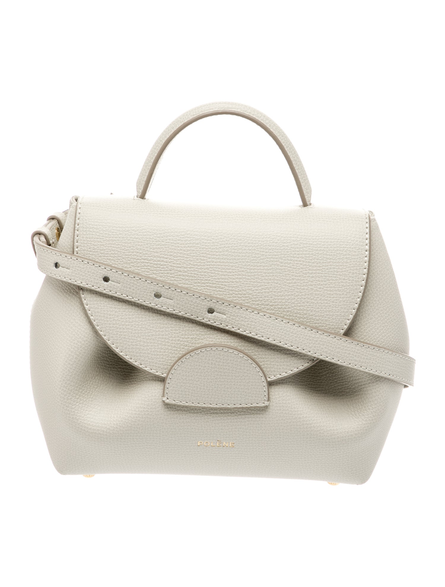 Polène Leather Shoulder Bag Mini