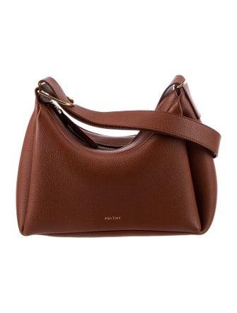 Polène Leather Shoulder Bag