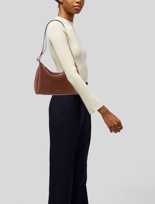 Polène Leather Shoulder Bag