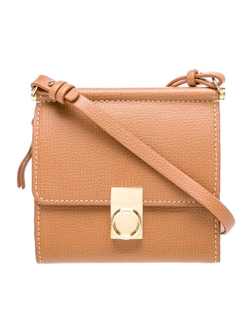 Polène Leather Crossbody Bag