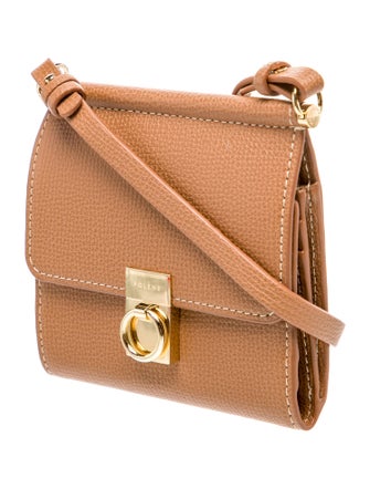 Polène Leather Crossbody Bag