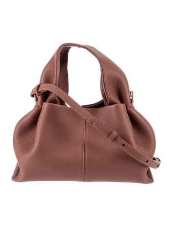 Polène Leather Shoulder Bag