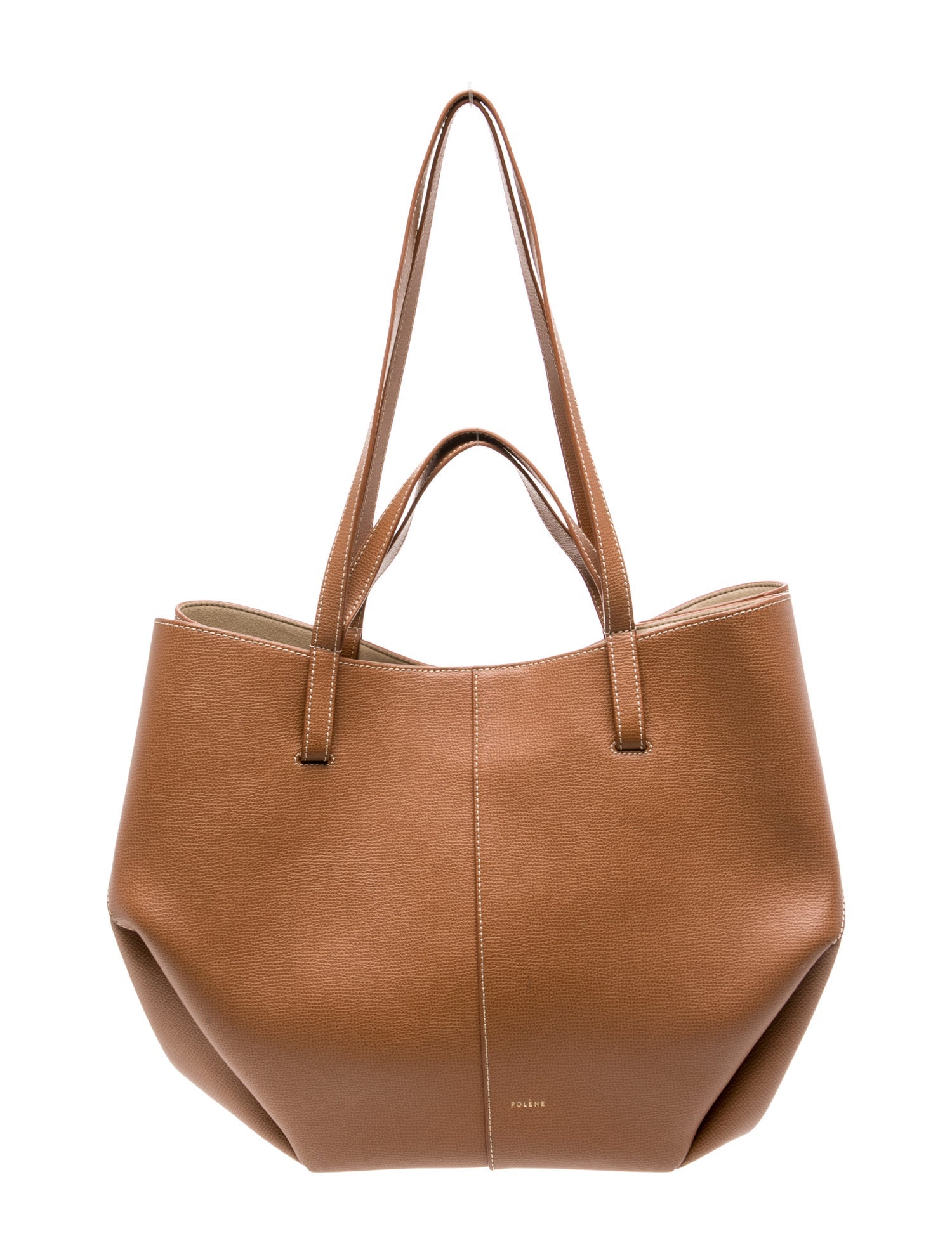 Polène Leather Shoulder Bag