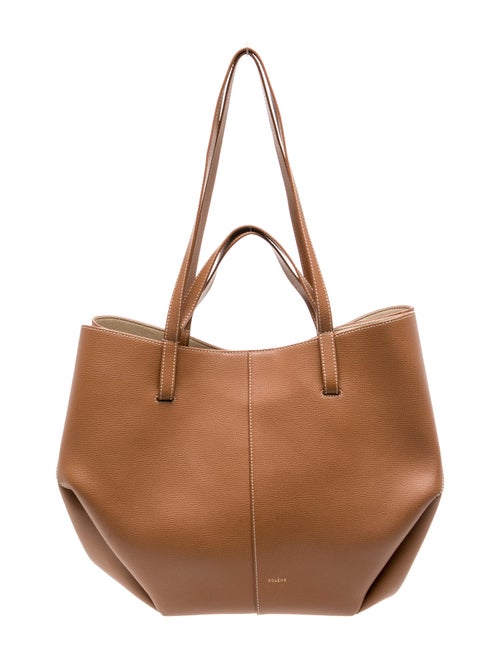 Polène Leather Shoulder Bag