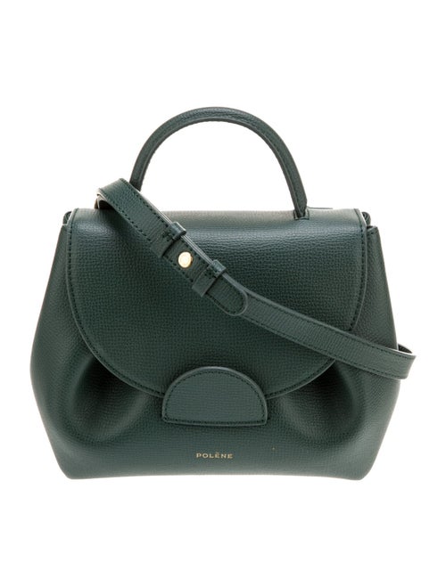 Polène Leather Top Handle Bag