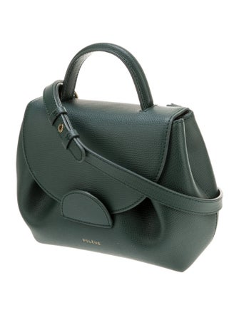 Polène Leather Top Handle Bag