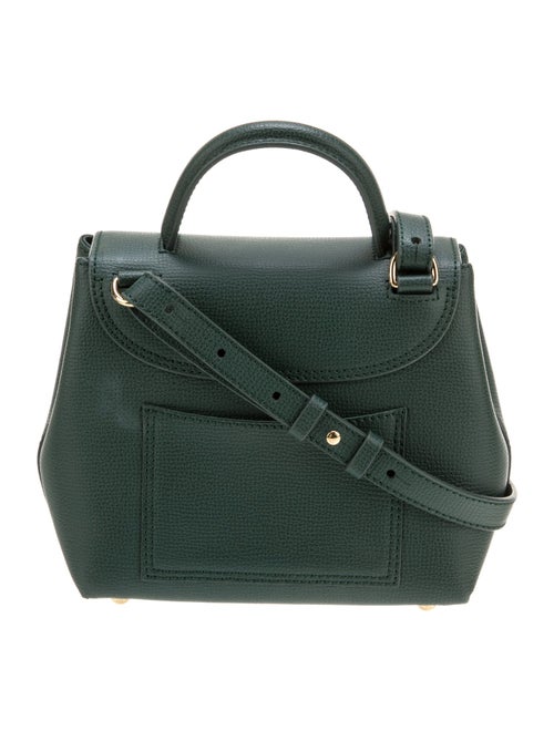 Polène Leather Top Handle Bag