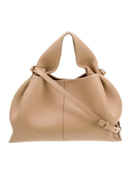 Polène Leather Top Handle Bag