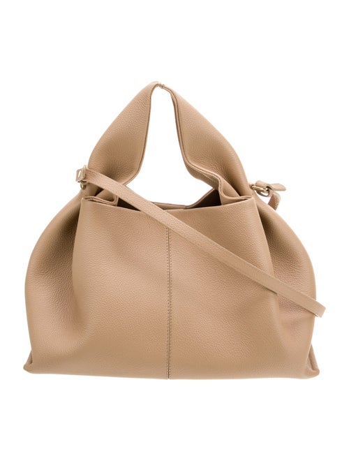 Polène Leather Top Handle Bag