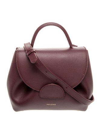 Polène Leather Shoulder Bag