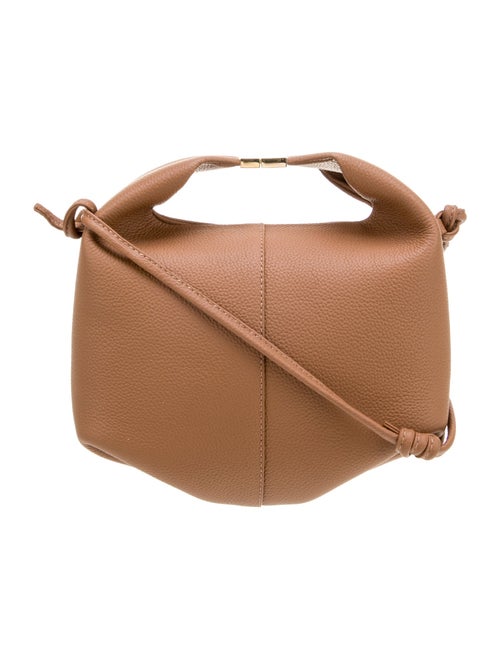 Polène Leather Top Handle Bag