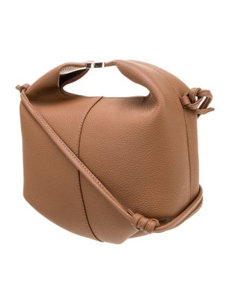 Polène Leather Top Handle Bag