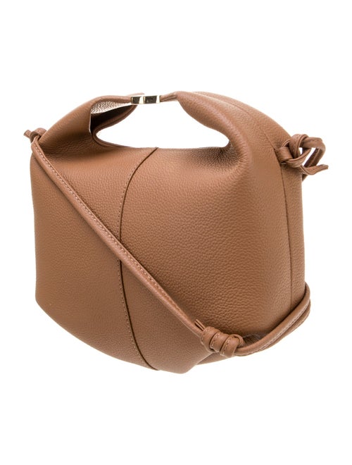 Polène Leather Top Handle Bag