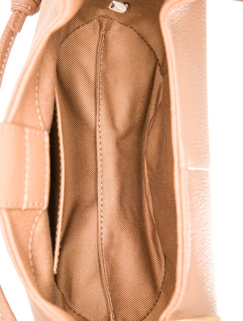 Polène Leather Top Handle Bag