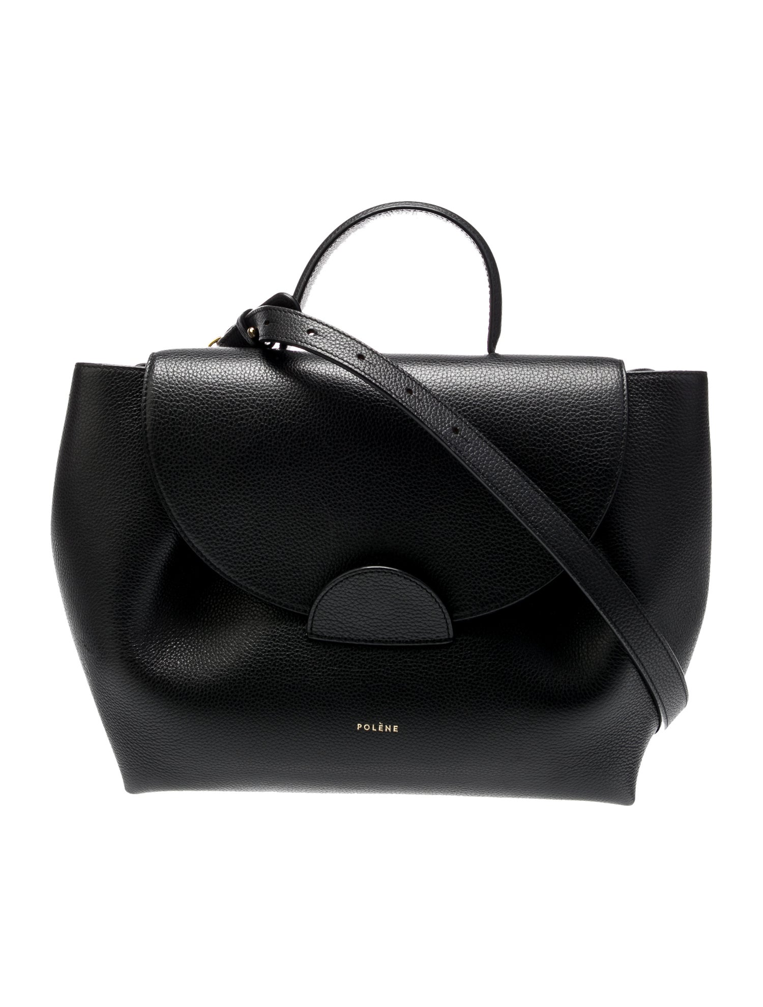 Polène Leather Crossbody Bag