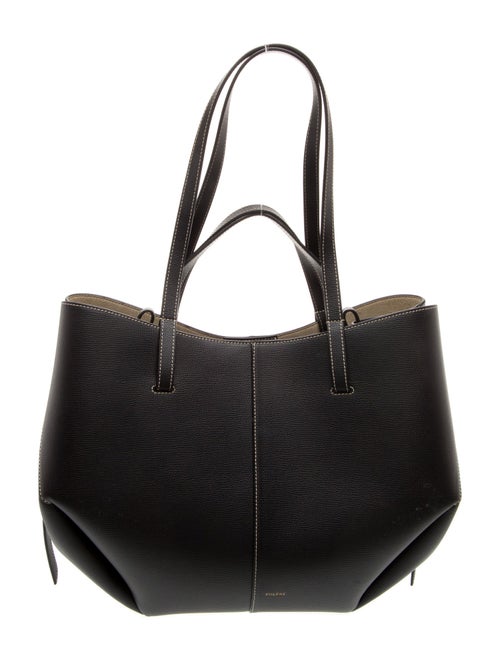 Polène Leather Top Handle Bag