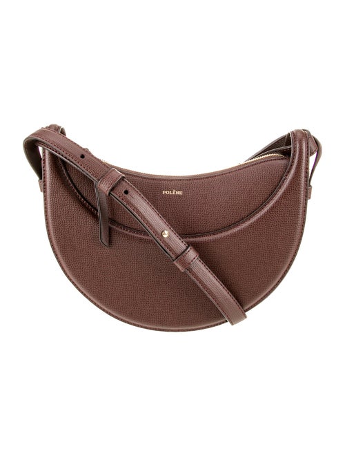 Polène Leather Messenger Bag