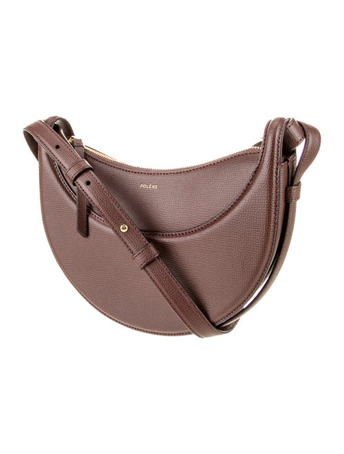 Polène Leather Messenger Bag