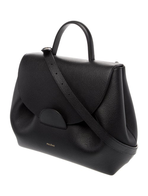 Polène Leather Top Handle Bag