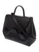Polène Leather Top Handle Bag