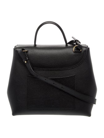 Polène Leather Top Handle Bag