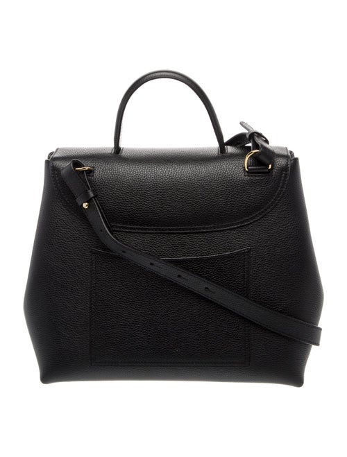 Polène Leather Top Handle Bag