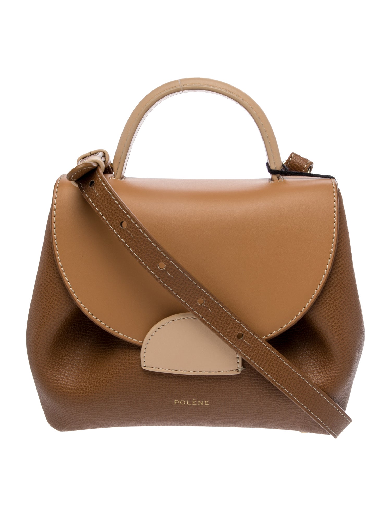 Polène Leather Shoulder Bag