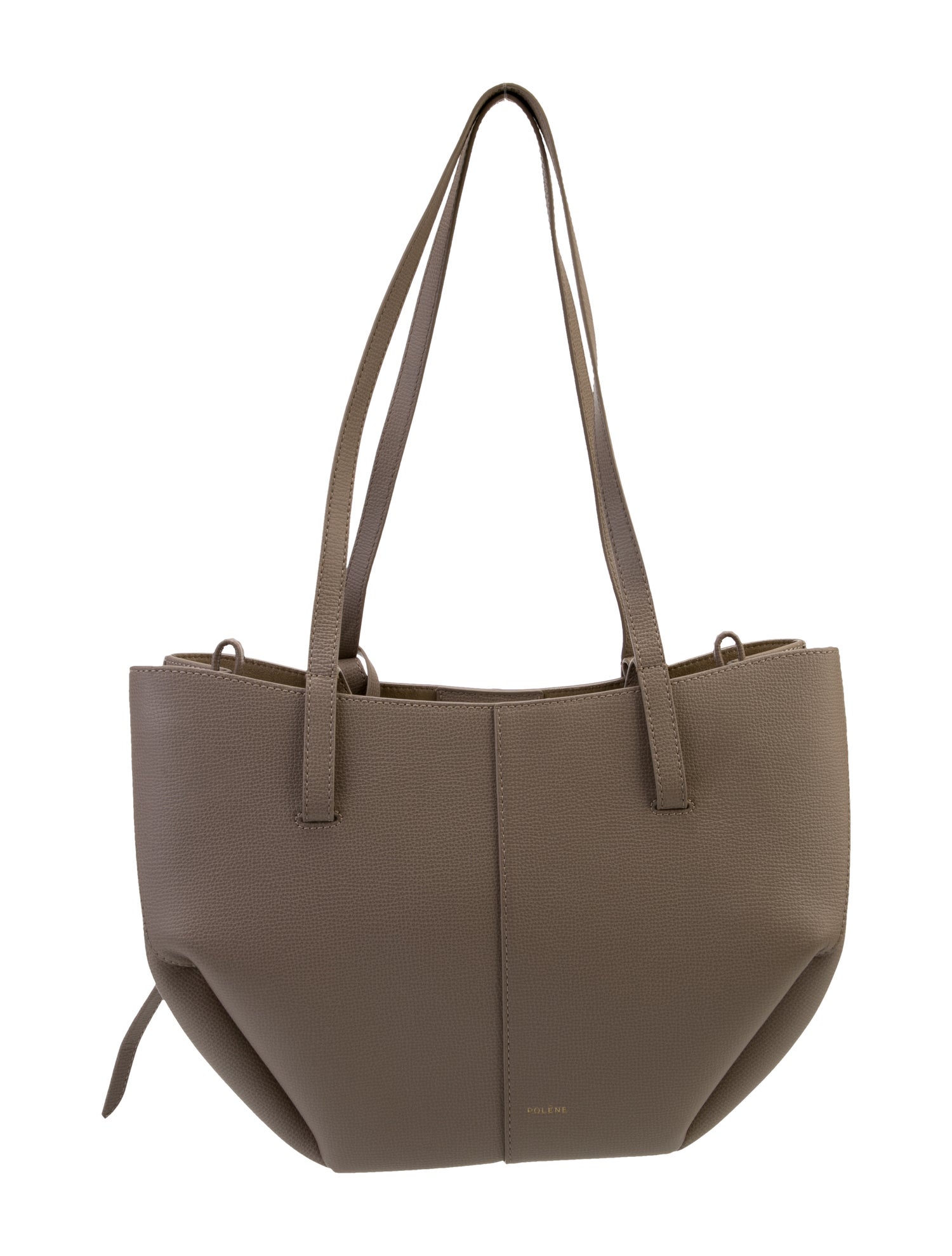 Polène Leather Shoulder Bag