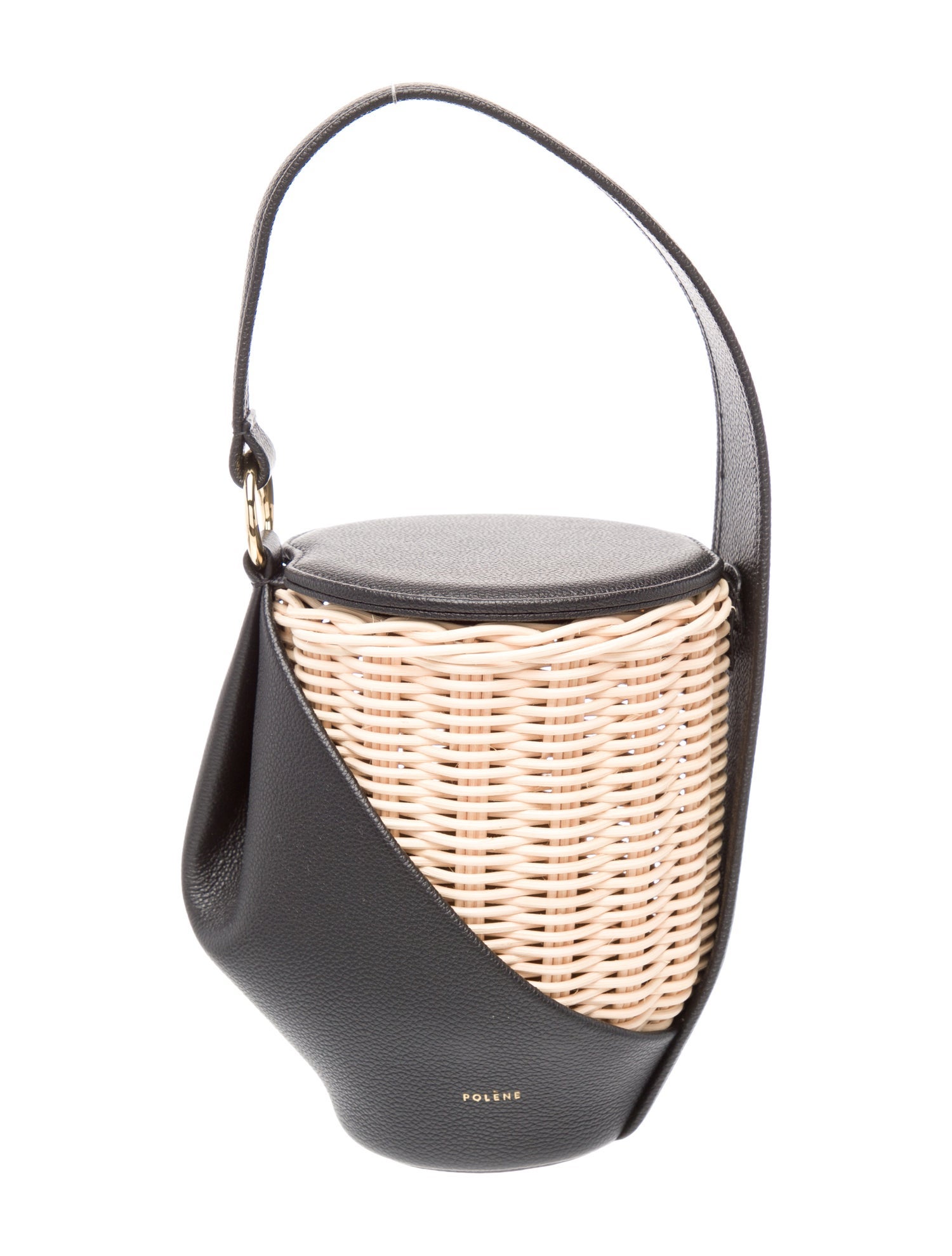 Polène Wicker Bucket Bag