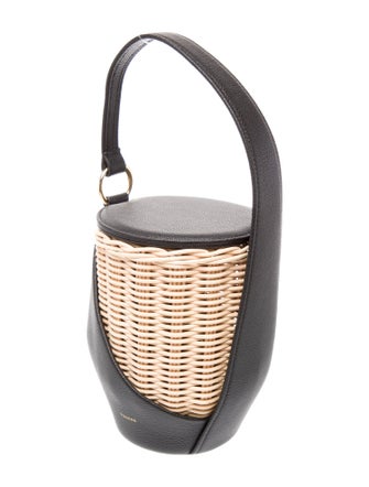 Polène Wicker Bucket Bag