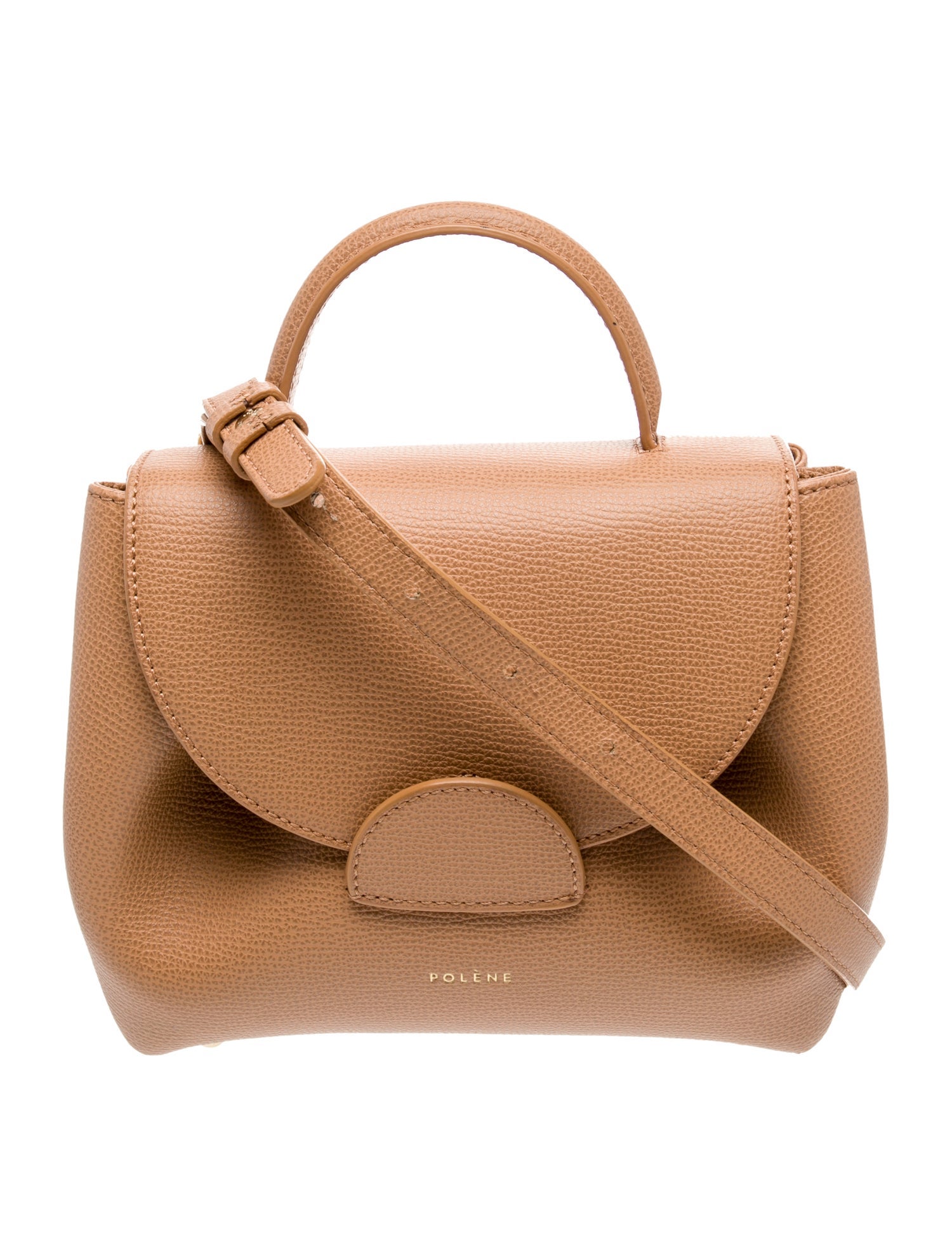 Polène Leather Crossbody Bag