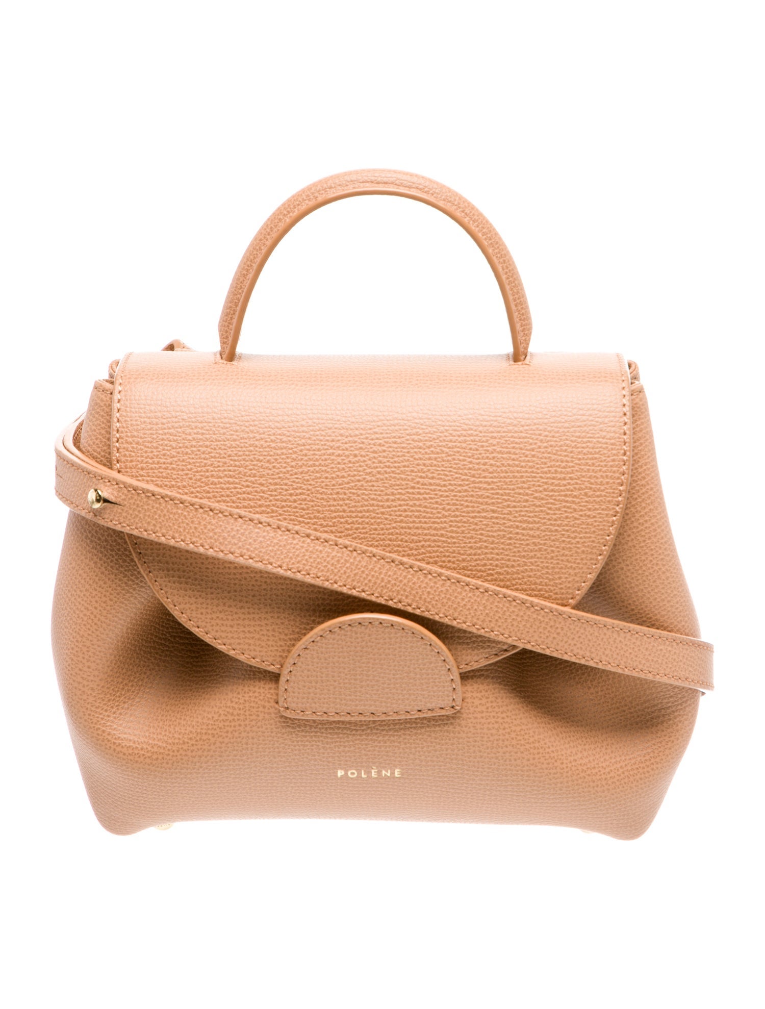 Polène Leather Crossbody Bag