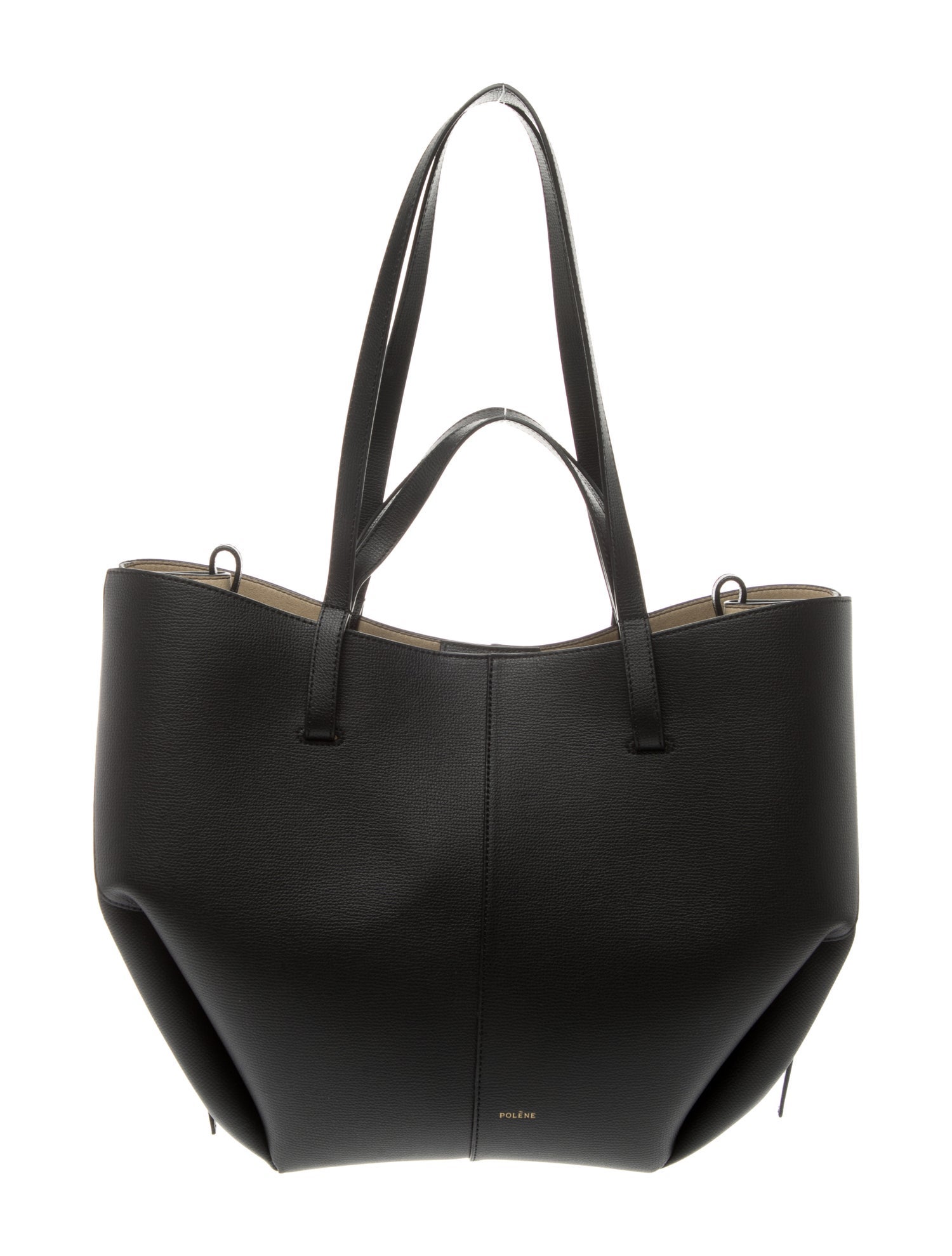 Polène Leather Shoulder Bag