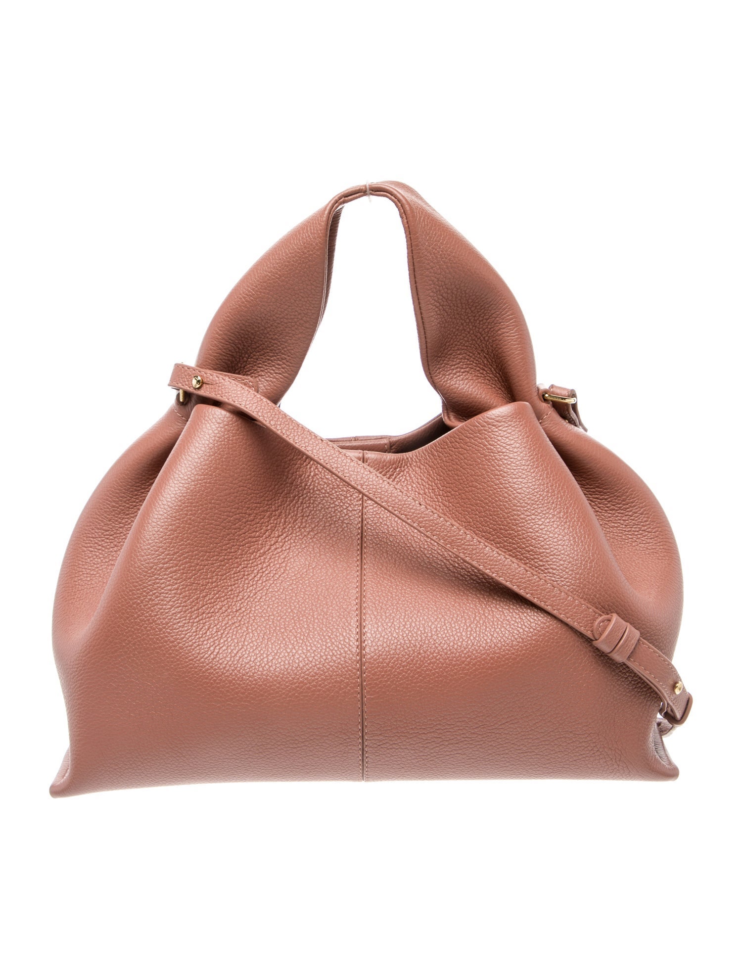 Polène Leather Shoulder Bag