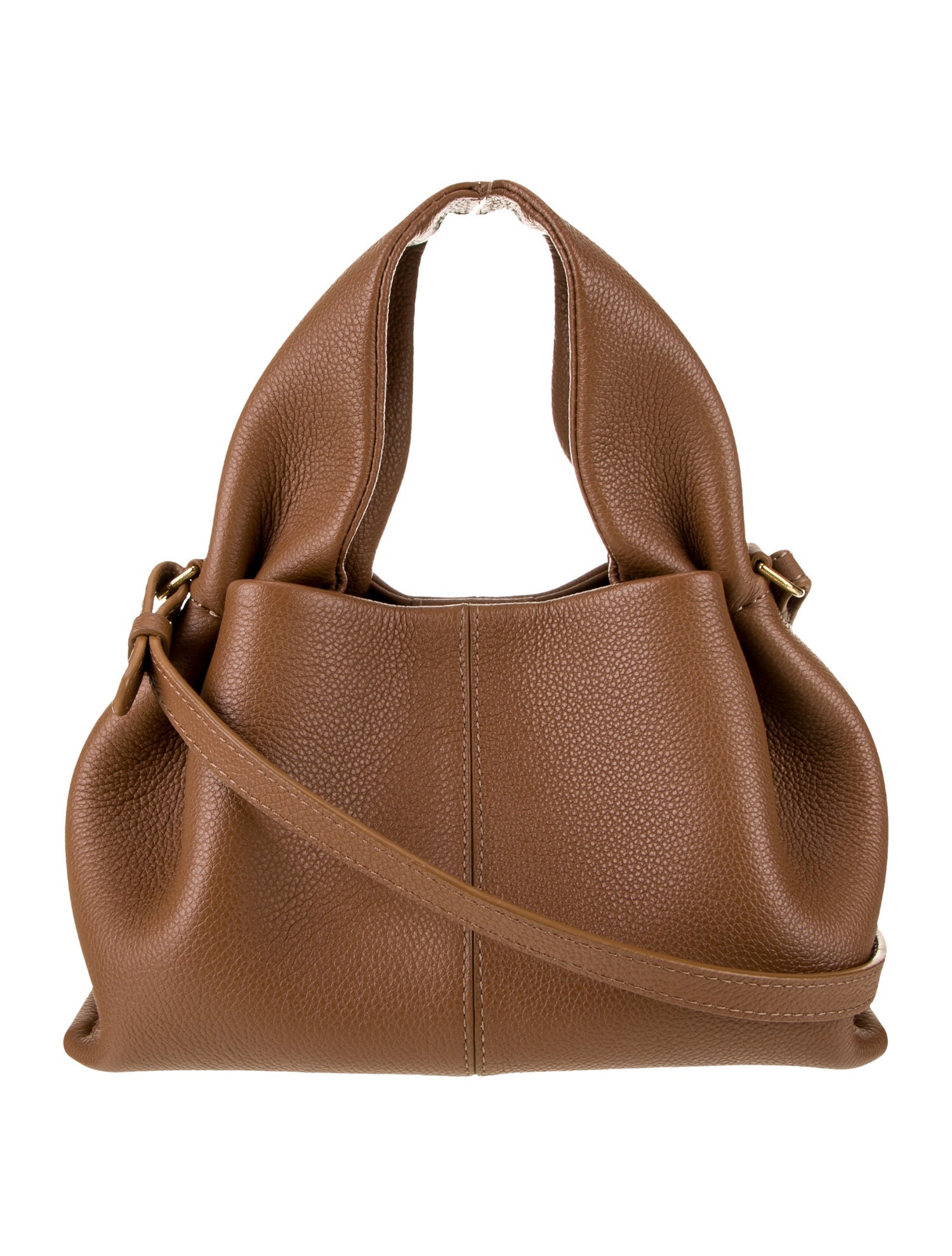 Polène Leather Shoulder Bag