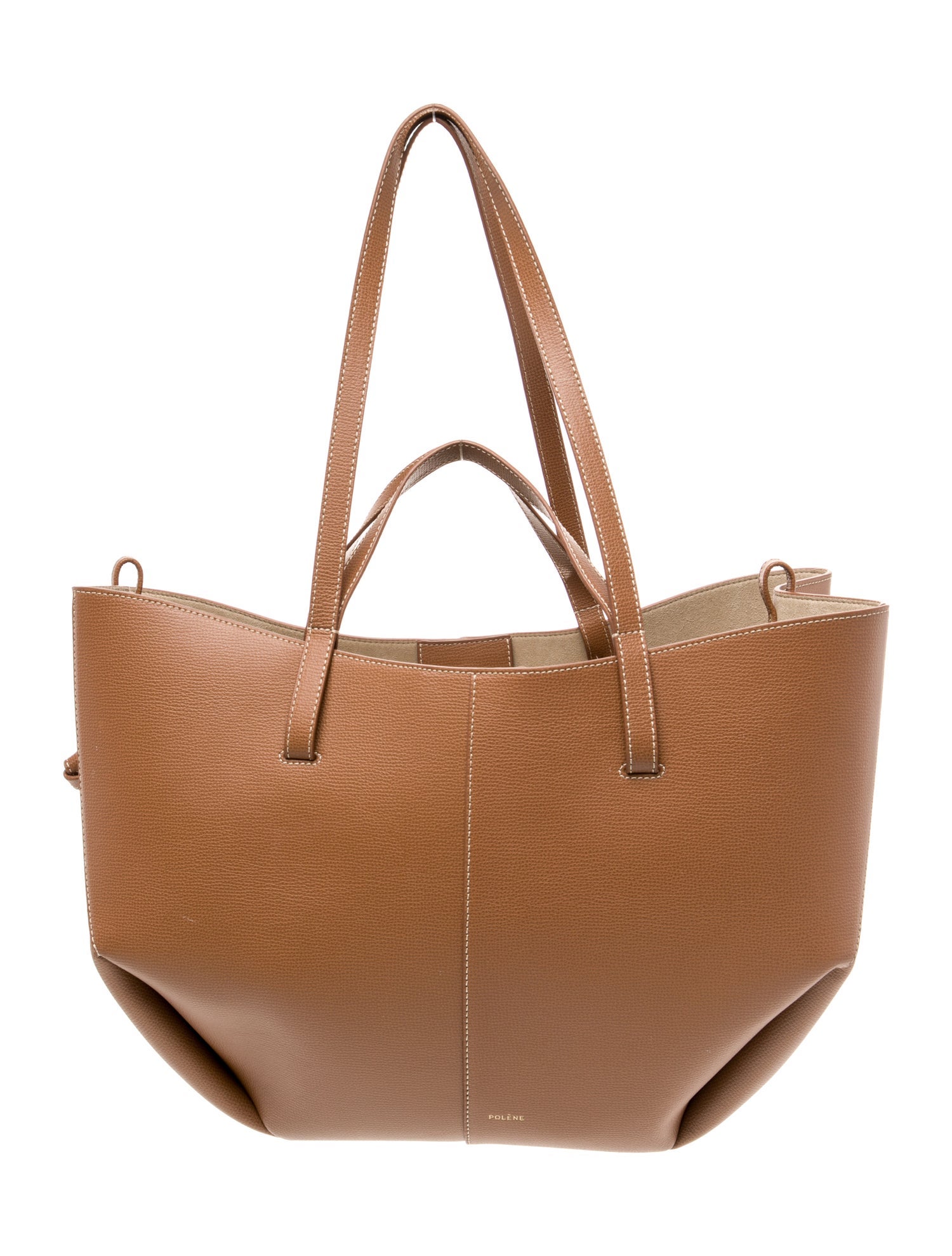 Polène Leather Tote
