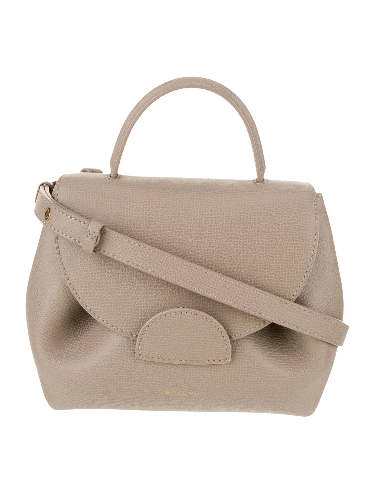 Polène Leather Crossbody Bag