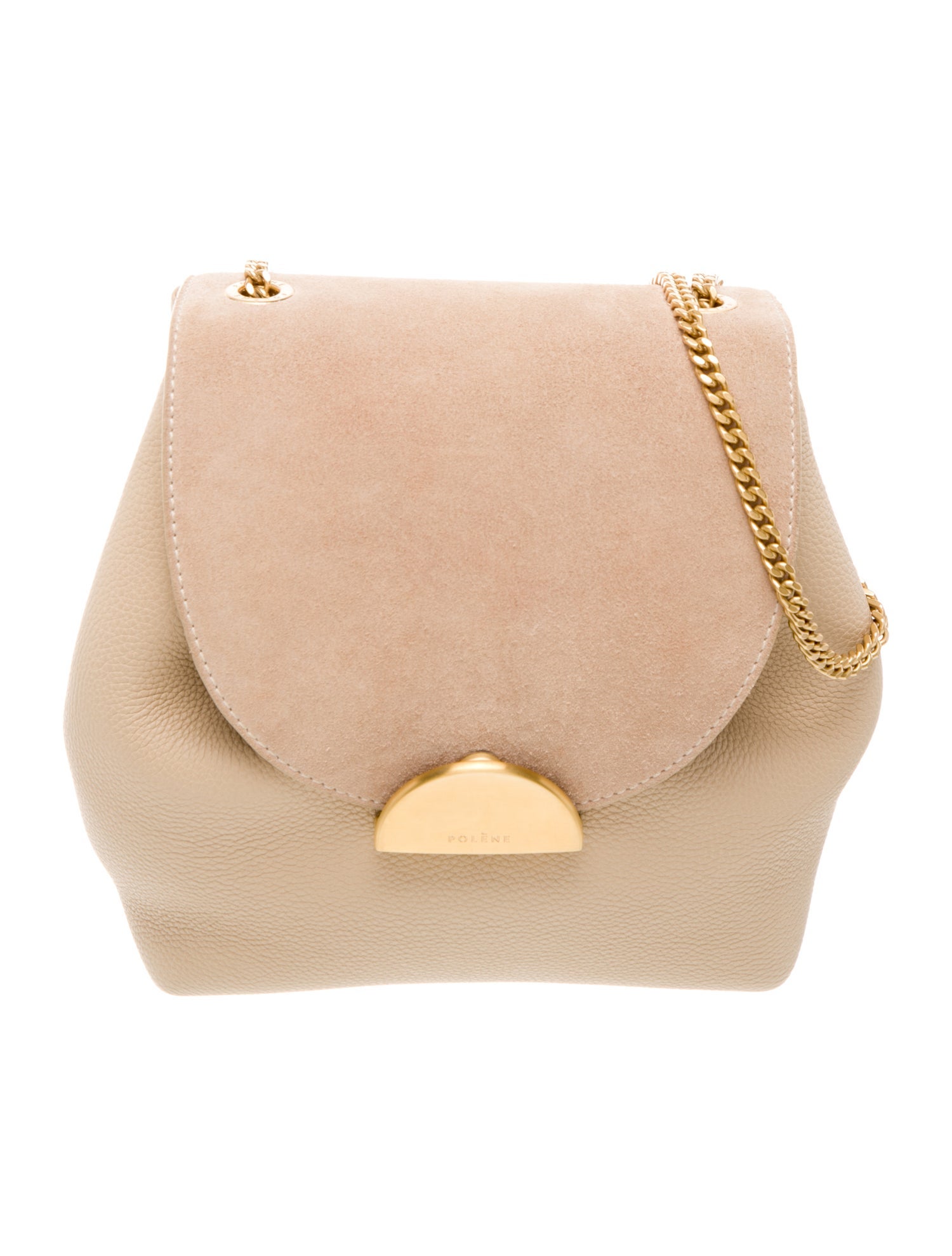 Polène Leather Crossbody Bag